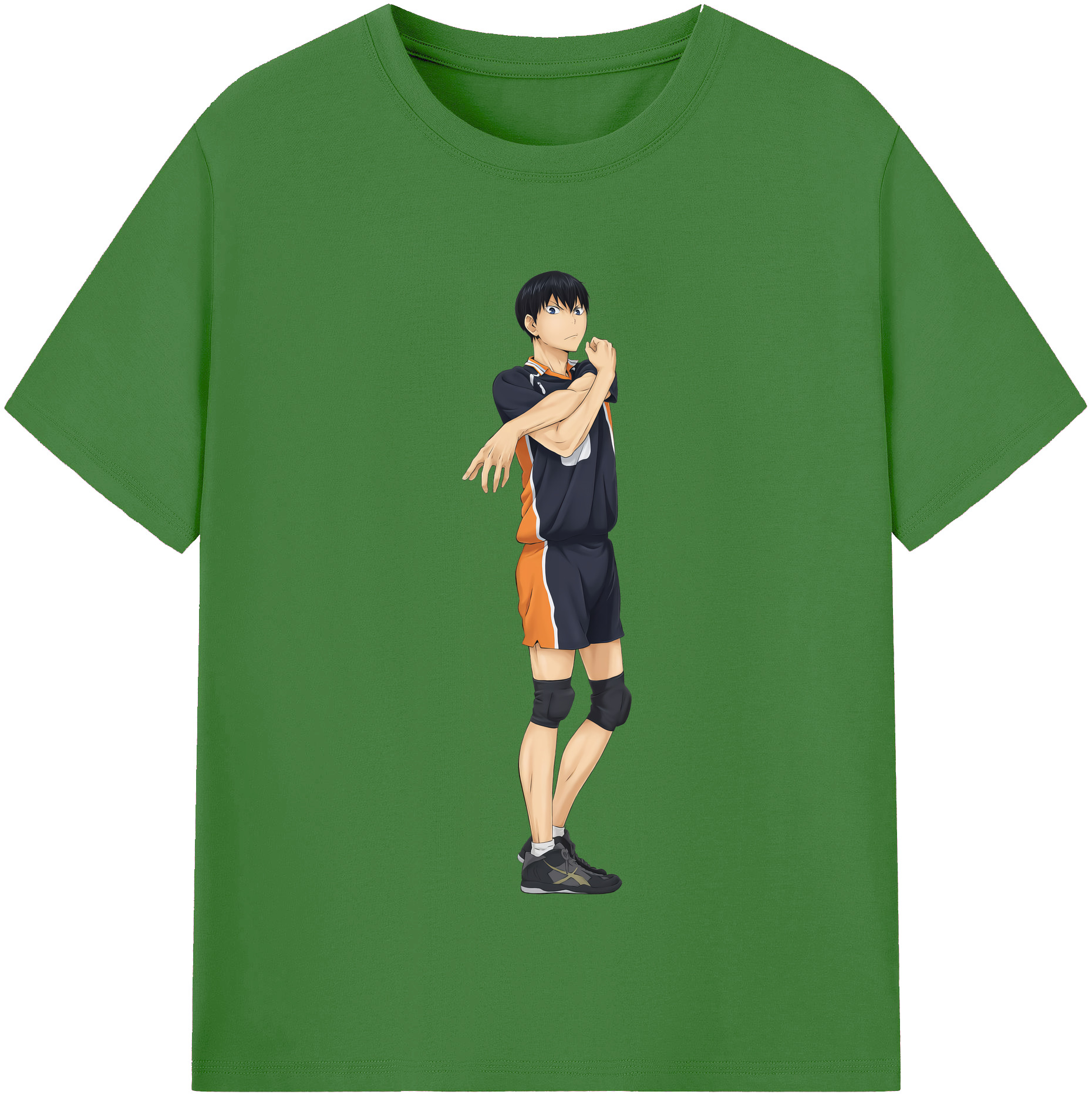 （画像用） ハイキュー!! Haikyu!! レディースカジュアルプリントTシャツ（綿100％）